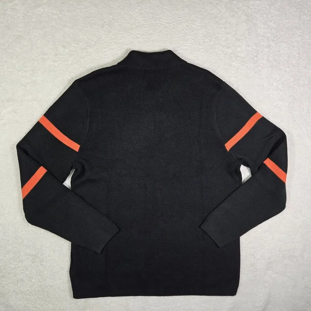 $140 Adidas Originals All Blacks Knitted Wool Blend Rugby Polo Shirt Mens Large
